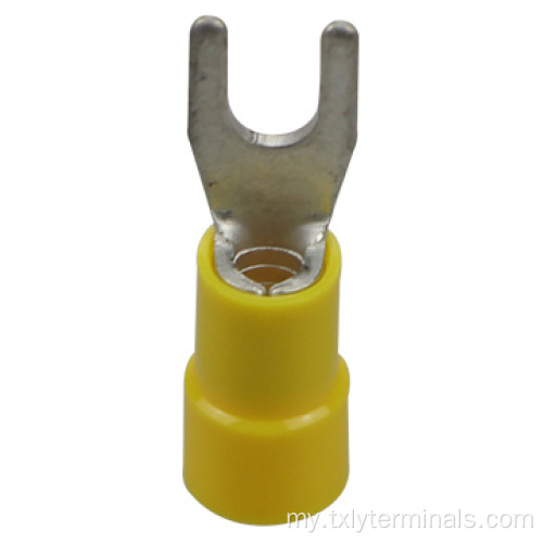 RV ကြေးဝါကြေးနီလက်စွပ် insulated terminals